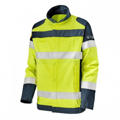 Blouson Safeline HV jaune fluo et bleu marine : Textile ATEX