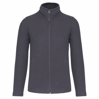 Veste micropolaire workwear zippée homme à personnaliser : Idéal BTP