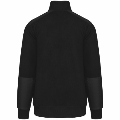 Polaire workwear écoresponsable col zippé unisexe à personnaliser : Broderie et DTF