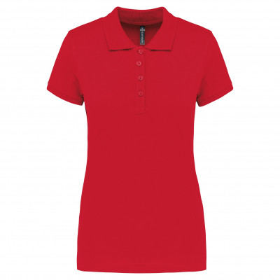 Polo piqué manches courtes femme Polo piqué manches courtes femme