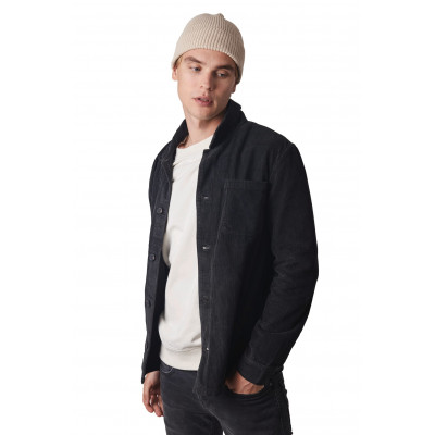 Bonnet côtelé avec revers