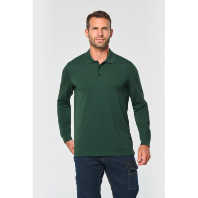 Polo manches longues homme
